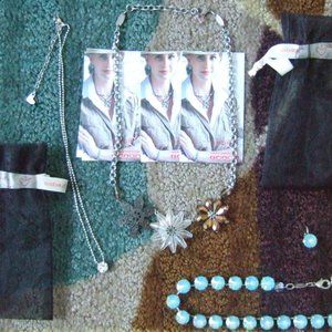 3 NEW Sabika Youthful Heritage Choker / Matching Earrings + 2 NECKLACES SET $536